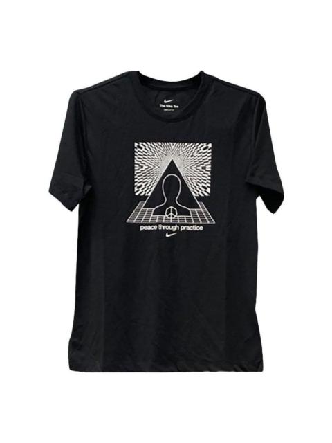 Nike Nike Dri Fit Yoga Graphic 'Black' DD6926-010