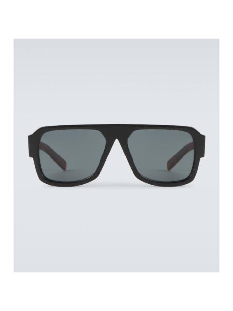 Prada Square acetate sunglasses