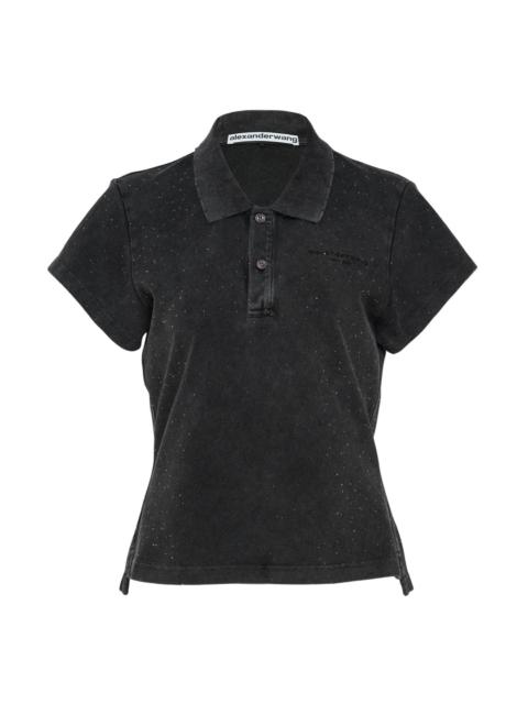 Alexander Wang Shrunken Polo Tee