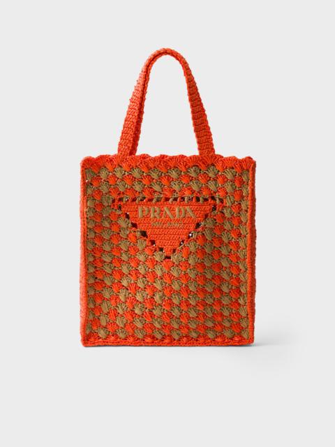 Prada Crochet tote bag
