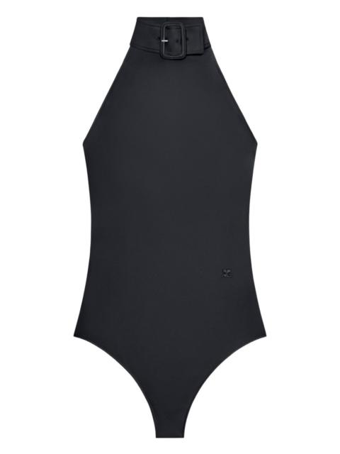 courrèges buckle-detail bodysuit