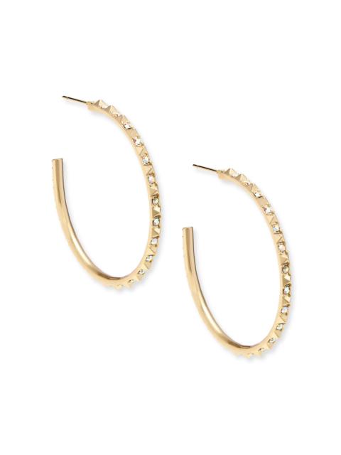 KENDRA SCOTT Veronica Hoop Earrings in Gold