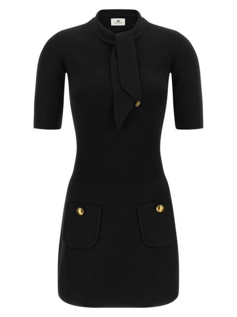 ELISABETTA FRANCHI Scarf Dress