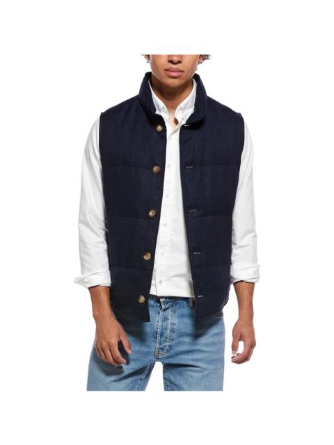 Brunello Cucinelli JACKET "NAVY / FLAX SEED" MW4821852Z_CLB49