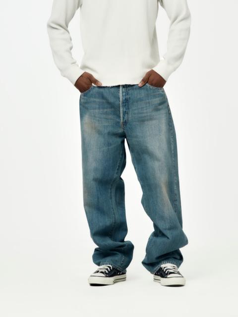 A.PRESSE NO.2 WASHED DENIM PANTS (INDG) SIS