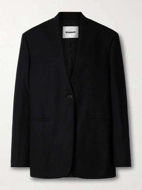 Jil Sander Wool-crepe blazer