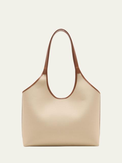 AESTHER EKME Canvas Basket Shoulder Bag