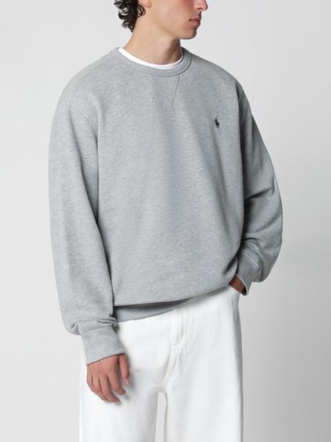 Polo Ralph Lauren Grey cotton-blend crewneck sweatshirt