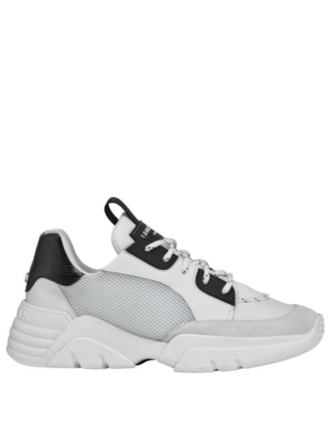 Longchamp Freeminder Sneakers White - Leather