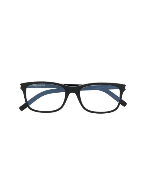 SAINT LAURENT rectangle frame glasses