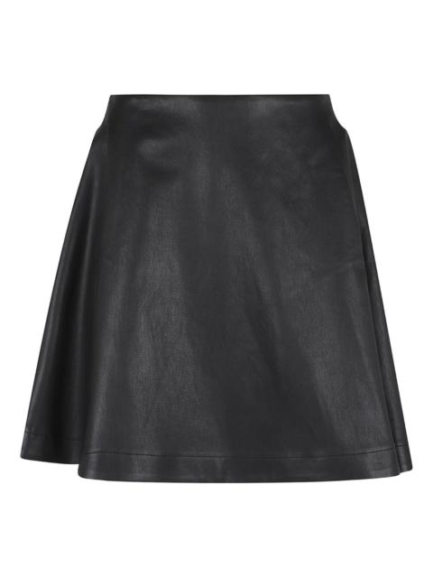STOULS Arielle leather skirt
