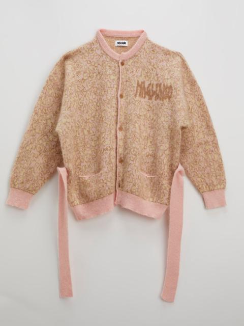 MAGLIANO Stray Cardigan Pink Beige Pois