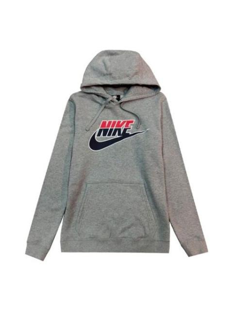 Nike Nike Casual Sports Printing Alphabet Logo Pullover Gray CJ9449-063