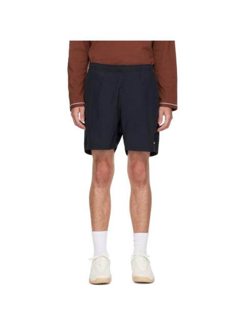 Palmes Black Logo Tennis Shorts