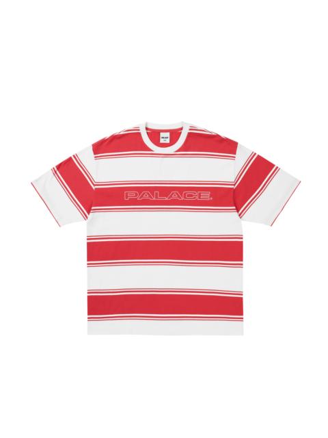 PALACE TIDY STRIPE T-SHIRT RED