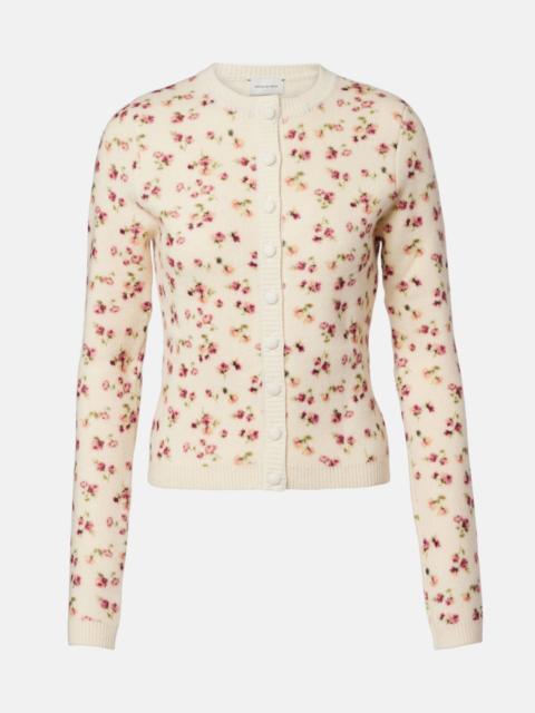 MAGDA BUTRYM Wool, silk, and cashmere cardigan