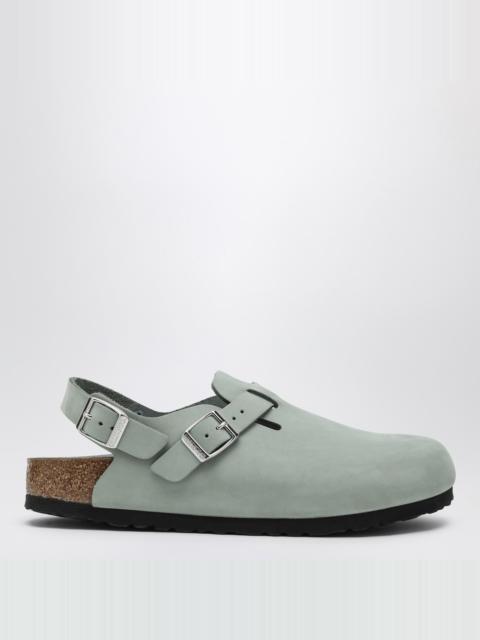 BIRKENSTOCK Sage coloured suede Tokyo slipper