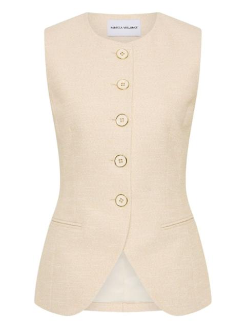 REBECCA VALLANCE button winnie vest