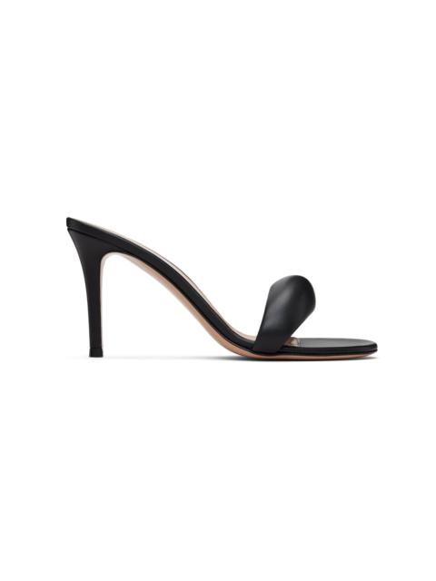 Gianvito Rossi Black Bijoux Mule 85 Heeled Sandals