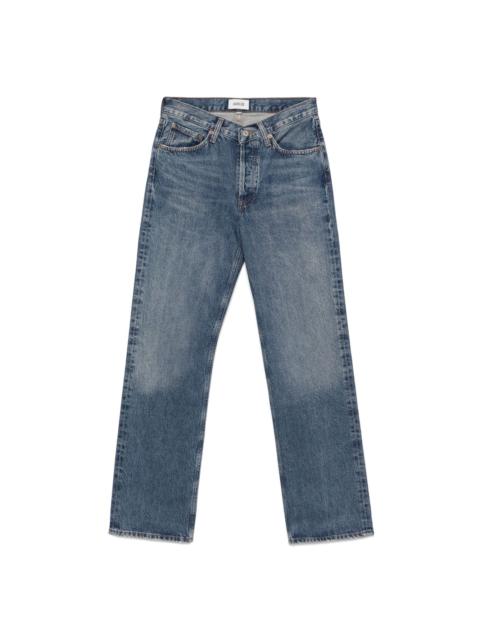 AGOLDE straight-leg jeans
