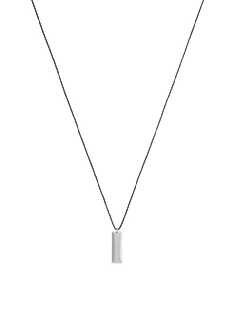 GABRIELA HEARST Bar Necklace in Platinum with Pearls