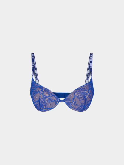 DSQUARED2 ICON LACE PUSH-UP BRA