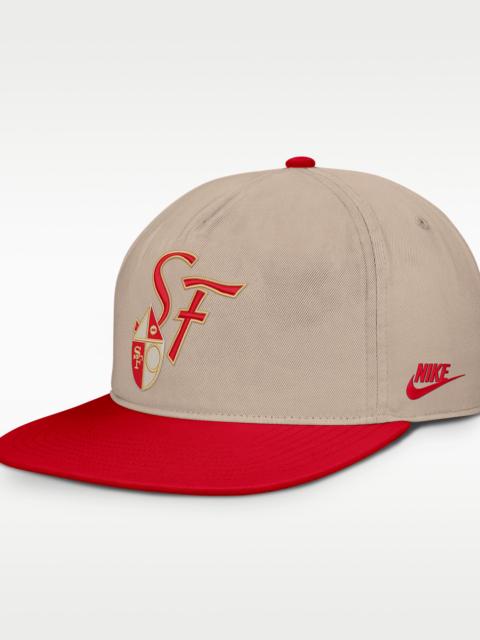 Nike San Francisco 49ers Rewind Pro Men's Nike NFL Adjustable Hat