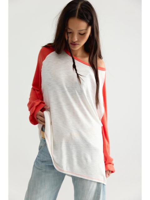 FREE PEOPLE We The Free First Base Long Sleeve Tee