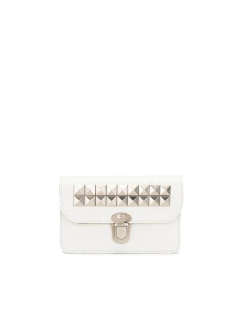 Comme Des Garçons studded leather wallet