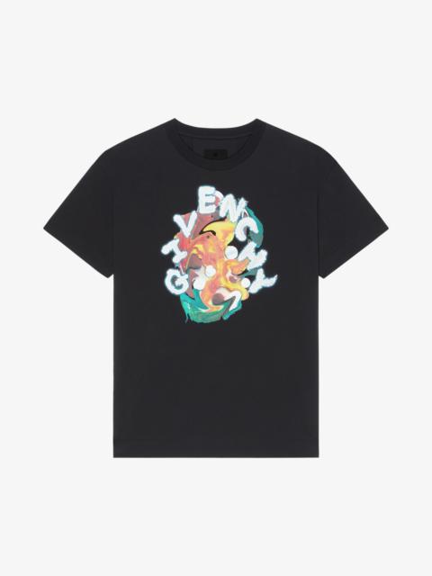 GIVENCHY PSYCHEDELIC OVERSIZED T-SHIRT IN COTTON