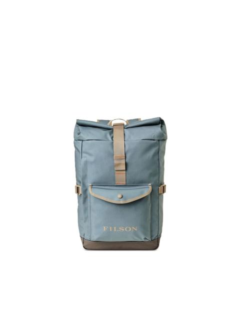 logo-print backpack