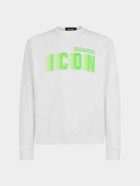 DSQUARED2 ICON BLUR COOL FIT CREWNECK SWEATSHIRT
