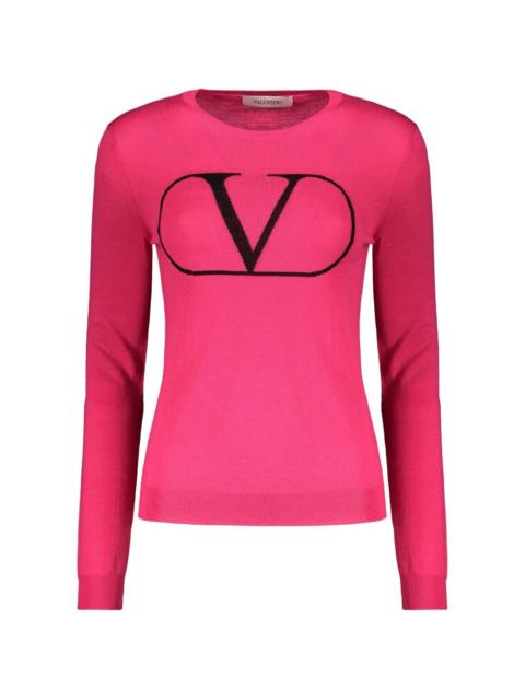 Valentino VLogo wool sweater