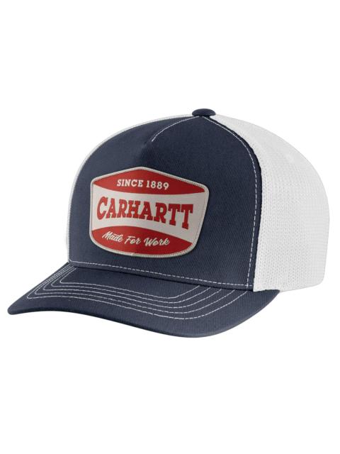 Carhartt Canvas Mesh-Back Patch Cap