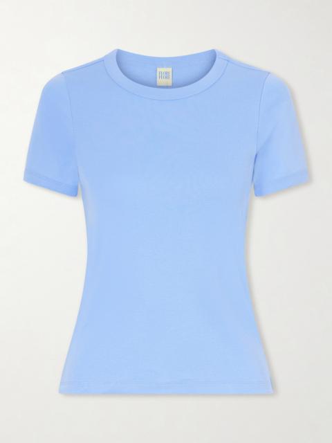 FLORE FLORE Car Ribbed Organic Cotton-jersey T-shirt