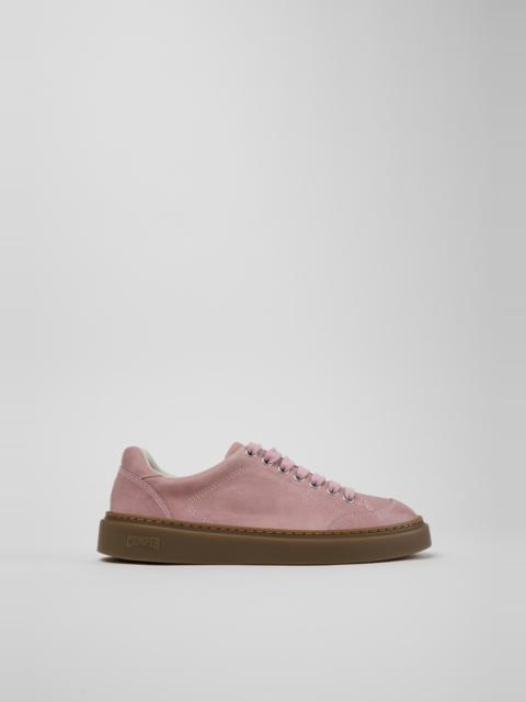CAMPER Runner Twentyfive Pink Leather Sneakers for Women.