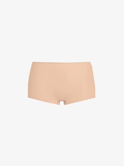 SKIMS High-rise stretch-cotton boy shorts
