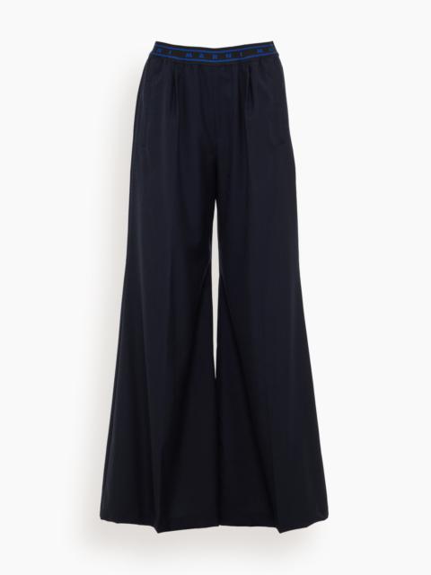 Marni Trouser in Blublack