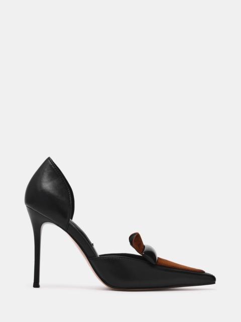 STEVE MADDEN DELPHINI BLACK/HICKORY