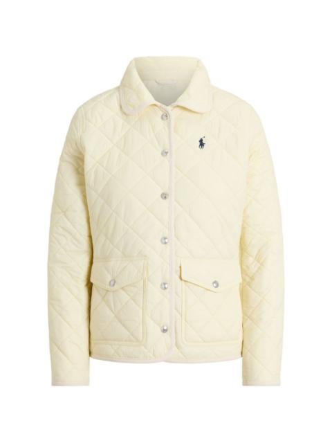 Polo Ralph Lauren quilted logo-embroidered jacket
