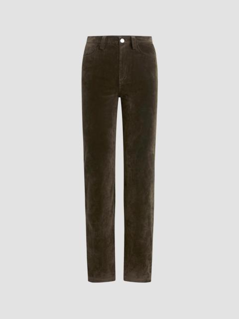 Joe's Jeans Women's Margot Faux-SuedeSlim Pants - Olive