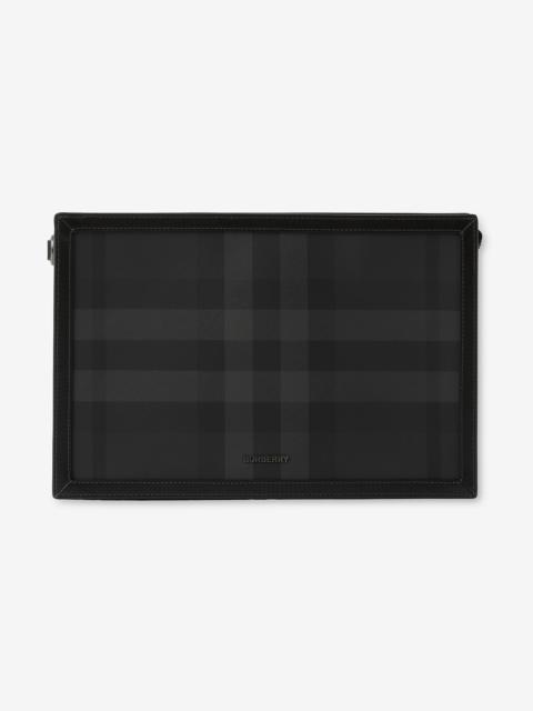 Burberry Check Zip Pouch