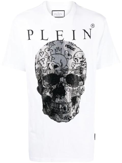 PHILIPP PLEIN skull-print short-sleeve T-shirt