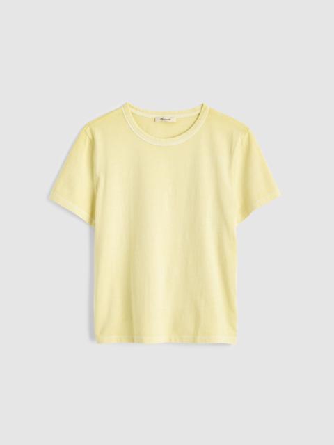 Madewell The Perfect Crewneck Tee in Allday Jersey