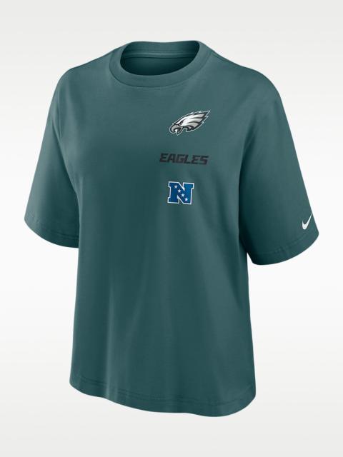 Nike Philadelphia Eagles Primetime Premium Essential Boxy Women's Nike NFL T-Shirt