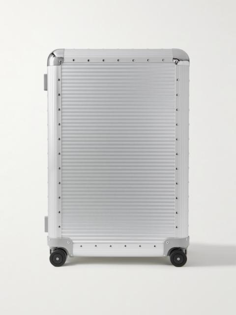 FPM Milano Bank Spinner 76cm Rubber-Trimmed Aluminium Suitcase