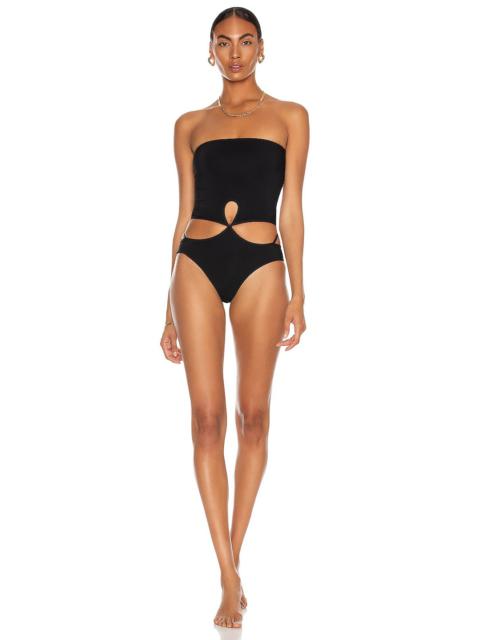 CHRISTOPHER ESBER Looped Adjustable Strap Swimsuit