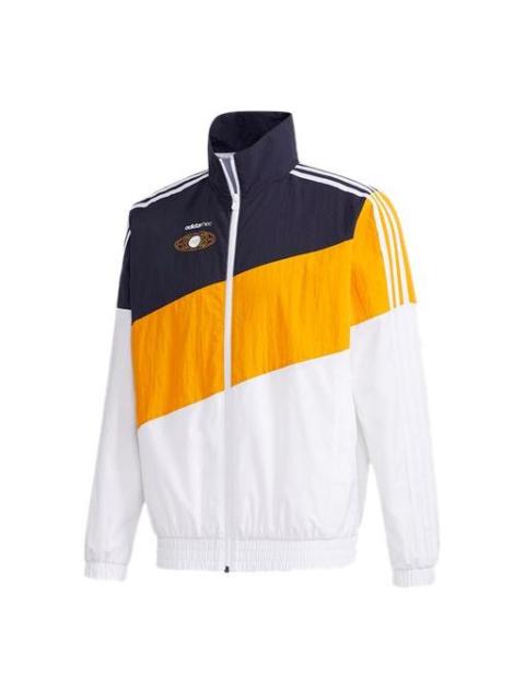 adidas neo M Egame Wvn Tt Sports Logo Jacket Blue GL7176