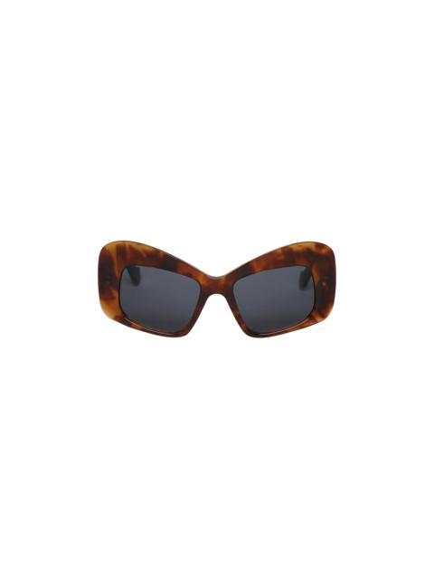 Loewe Anagram Sunglasses 'Blonde Havana/Blue'