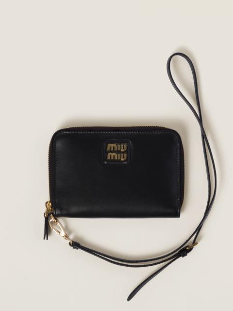 Miu Miu Small leather wallet
